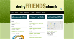 Desktop Screenshot of derbyfriendschurch.com